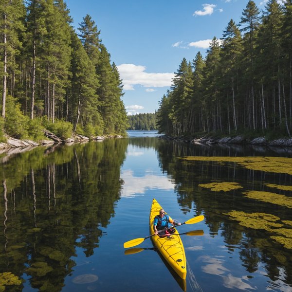 Quels sont les meilleurs circuits pour une aventure en kayak en Suède?