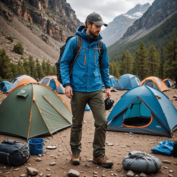 Comment choisir des vêtements adaptés pour un camping en région de montagne sèche?