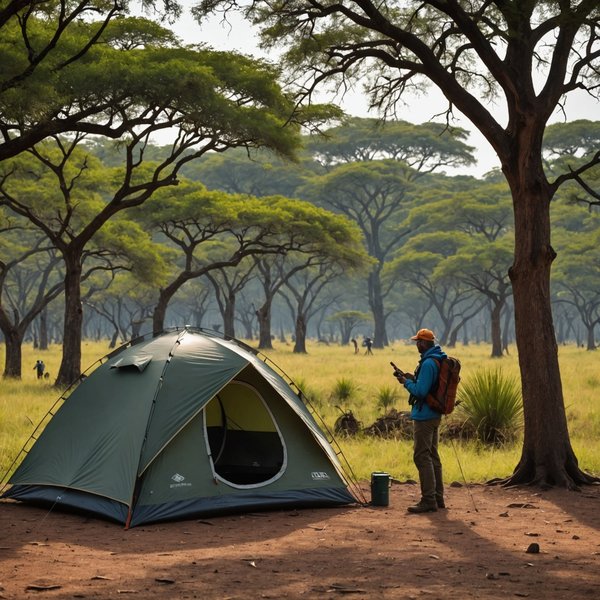 Quels sont les meilleurs conseils pour camper en région de savane avec observation des oiseaux?